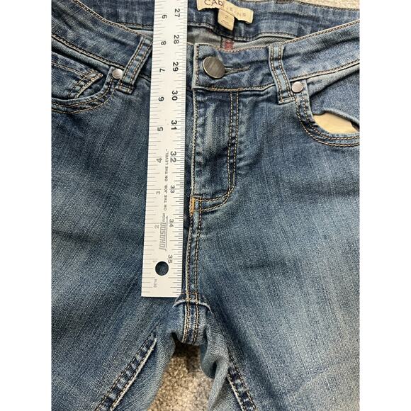 Cabi Jeans Womens Size 2 Blue Medium Wash Cottage Casual Bootcut - Picture 8 of 10
